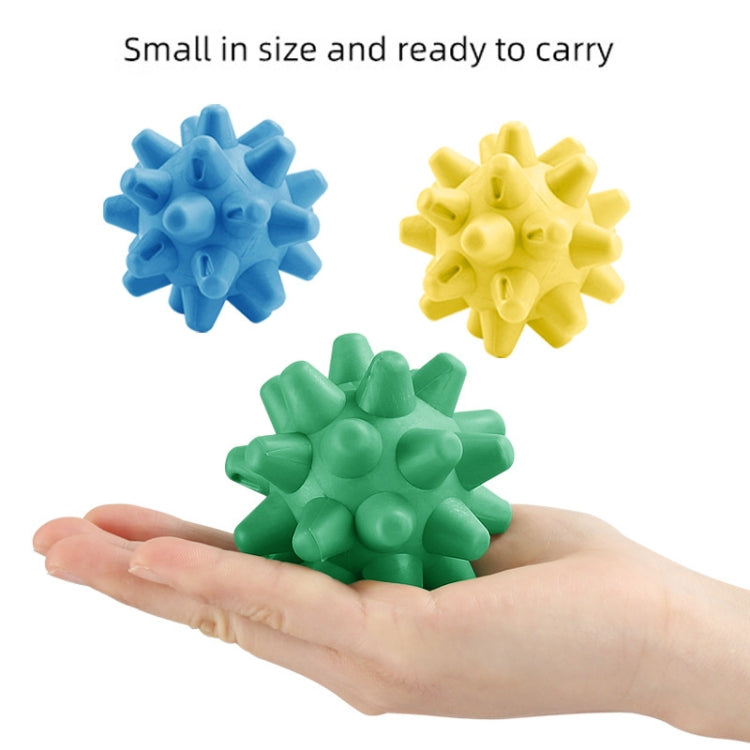 Hedgehog Massage Ball Plantar Relaxation Roller Ball TRP Yoga Fitness Handheld Fascia Ball(Green)