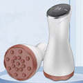 Acupuncture Stone Electric Hot Compress Vibrating Massager Whole Body Universal 9-speed Adjustable Gua Sha Apparatus(Red)
