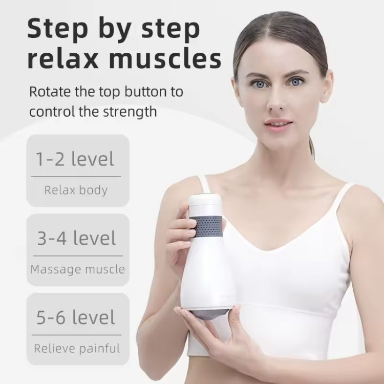 Body Slimming Apparatus Full Body Massage Belly Kneader Fat Loss Instrument(白色)