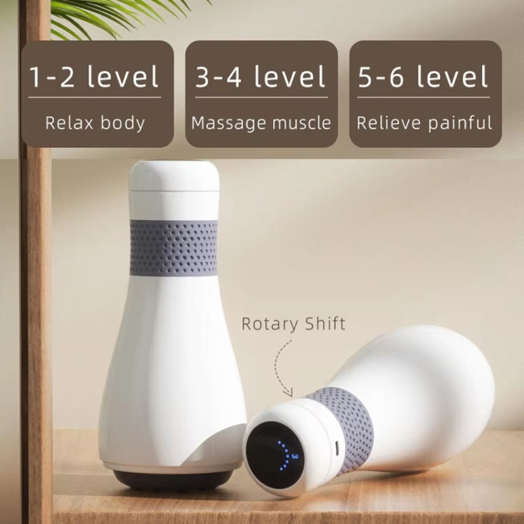 Body Slimming Apparatus Full Body Massage Belly Kneader Fat Loss Instrument(白色)