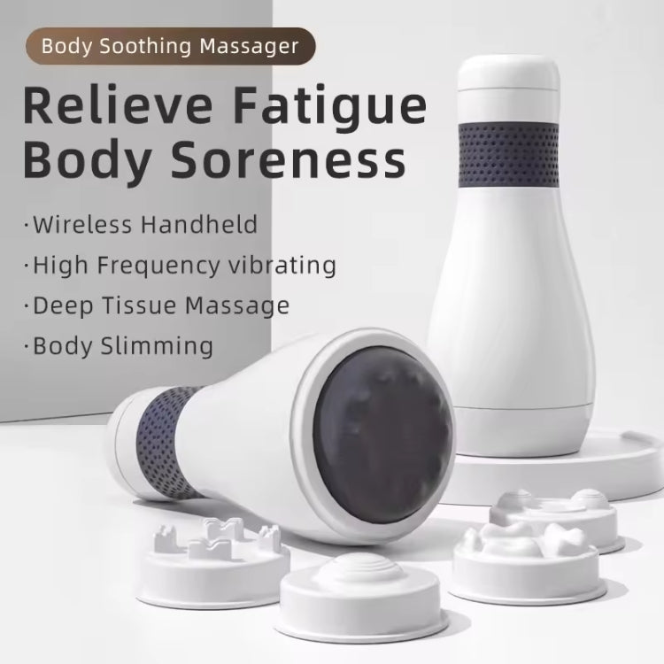 Body Slimming Apparatus Full Body Massage Belly Kneader Fat Loss Instrument(白色)
