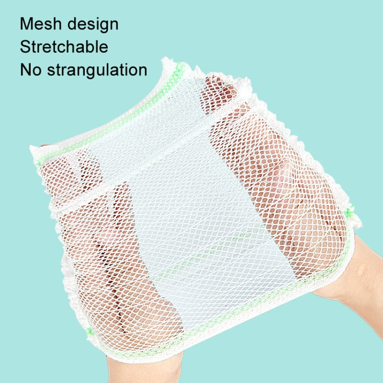 PICC Mesh Bandage Cover IOL Placement Fixation Nursing Isolation Mesh, Color: Green Edge XL For Adults
