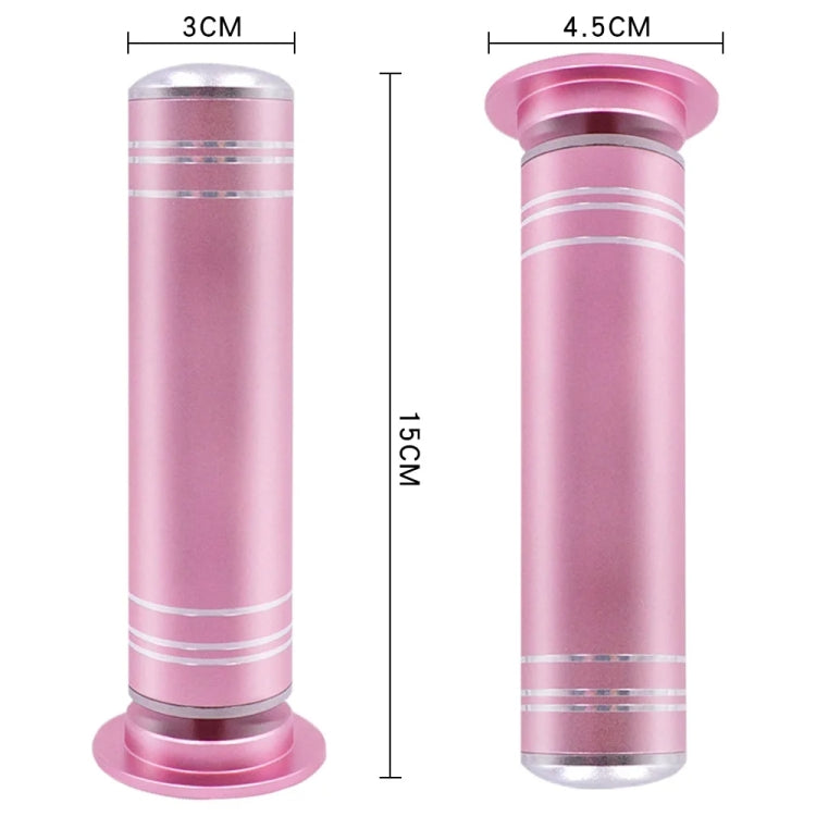 Electric Foot Grinder Calluses Dead Skin Remover With 60pcs Replaceable Sandpaper Discs EU Plug(Pink)