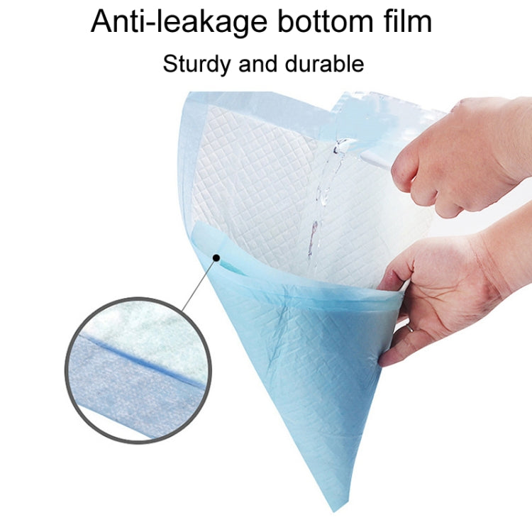 L 60 x 60cm 40pcs / Pack Pet Training Pads Thickened Water-Absorbent Dog Nappy Pad Diaper