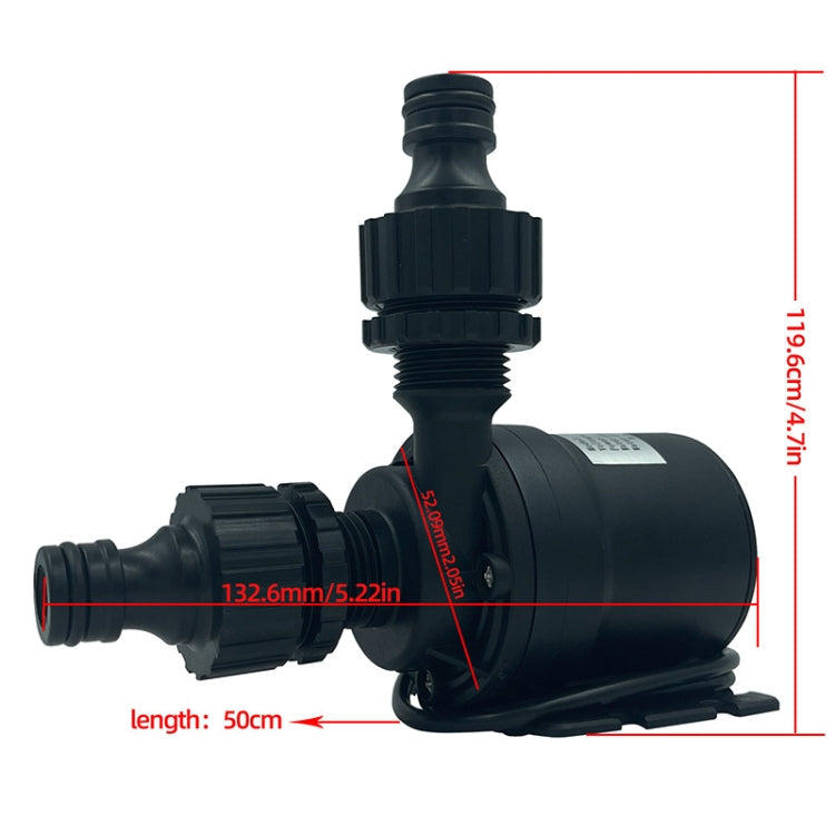 8m Lift Stainless Steel Shaft Core Brushless Motor Booster Pump, Specifications: DC24V(Bare Wire)