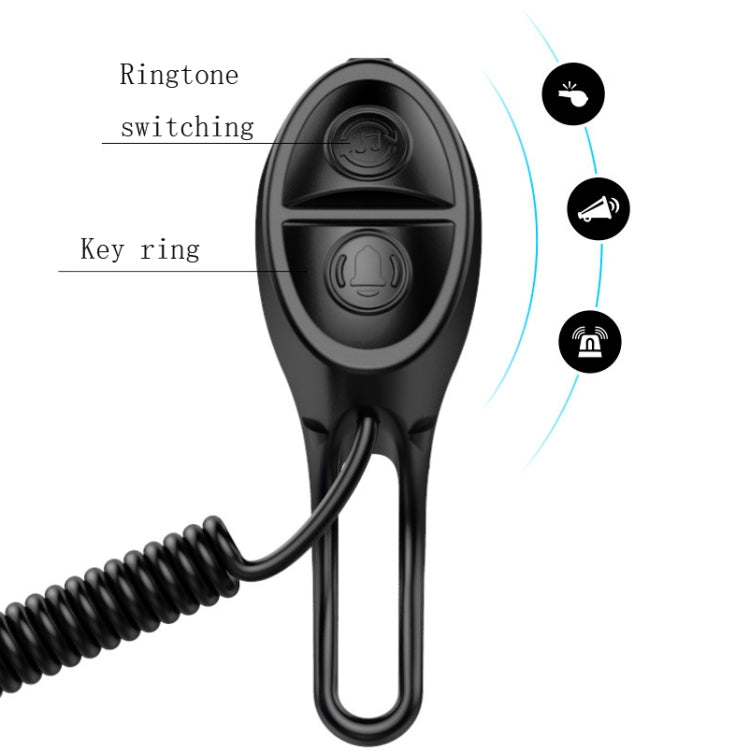 Twooc T-002 120dB Bicycle Scooter Accessories Equipped Electric Bell USB Charging Horn(Pink)