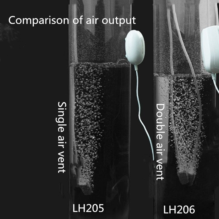 LINNHUE  High-power Aquarium Fish Farming Aeration Machine  Mute Fishing Household Oxygen Pump, Model:LH205