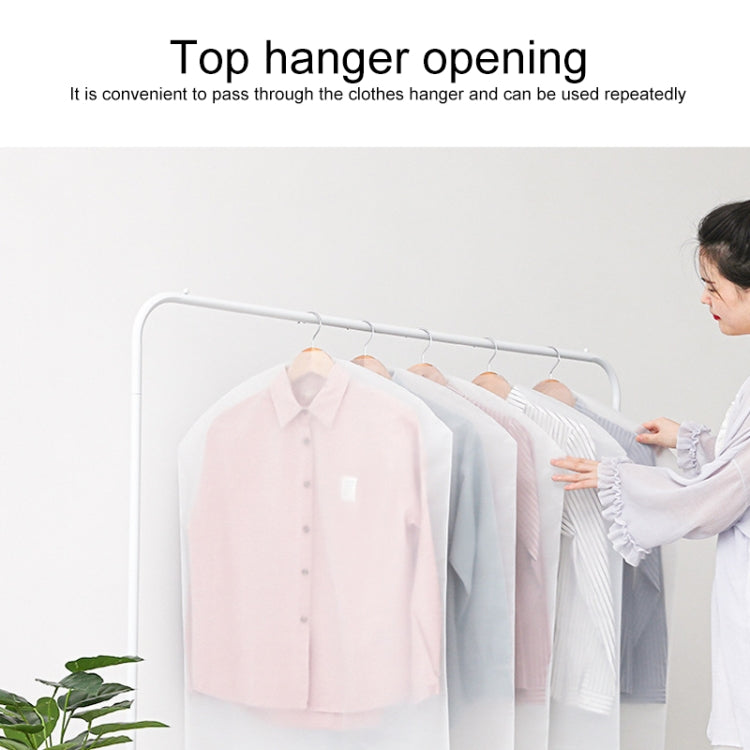 100 PCS Disposable Transparent Clothes Dust Bag Dust Cover, Size:60x100cm, Thickness:PP 4 Wires