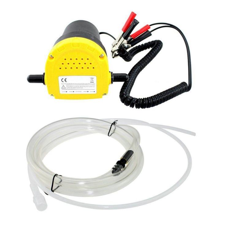 12V 60W Oil / Crude Oil Fluid Sump Extractor Scavenge Exchange Transfer Pump Suction Transfer Pump + Tubes for Auto Car Boat Mot