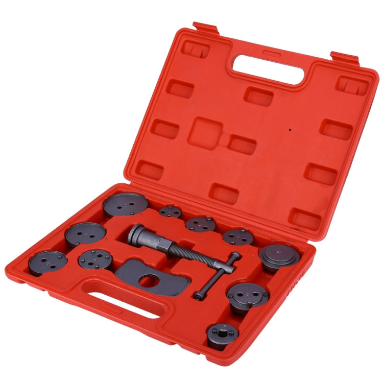 Universal Auto Car Precision Disc Brake Caliper Wind Back Tool Kit Brake Pad Brake Pump Brake Piston Car Repair Tool Kit(12 PCS Brake Air Pump)