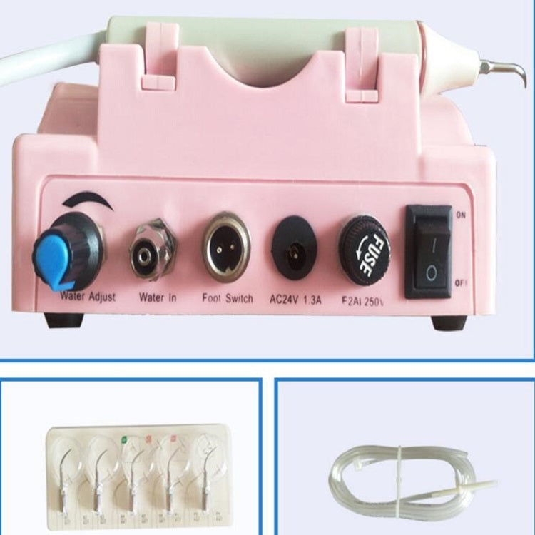 Ultrasonic Dental Washing Machine for Pet Dog Teeth Stone Remover, Plug Specifications:UK Plug(Pink)