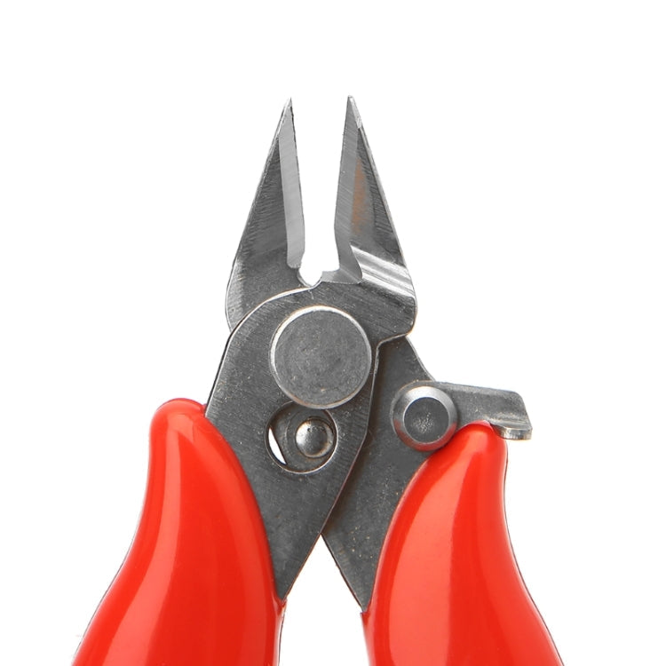 Stainless Steel Mini Electronic Water Cut Pliers Electrician Repair Tools, Color:Red
