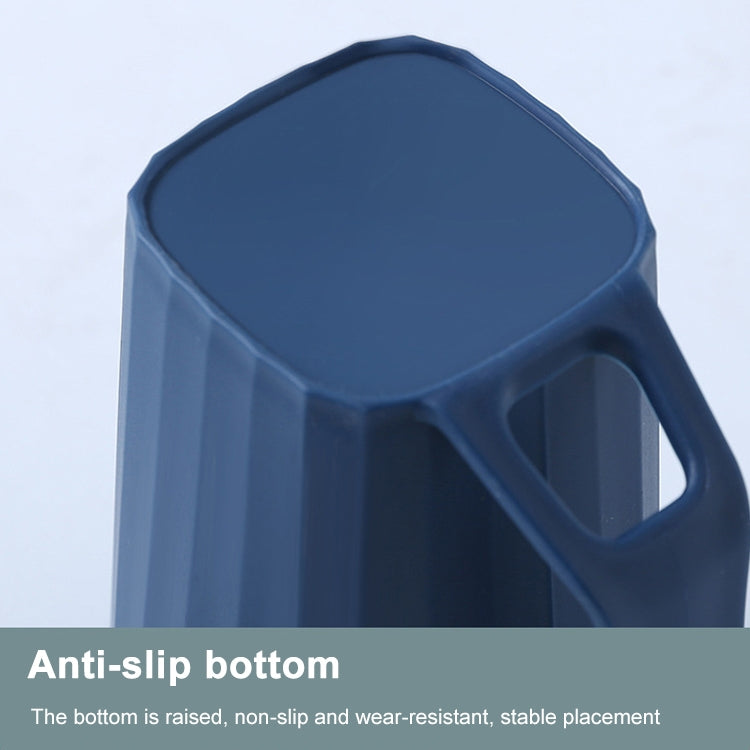 Couple Creative Simple Home with Handle Wash Brushing Cup(Blue)