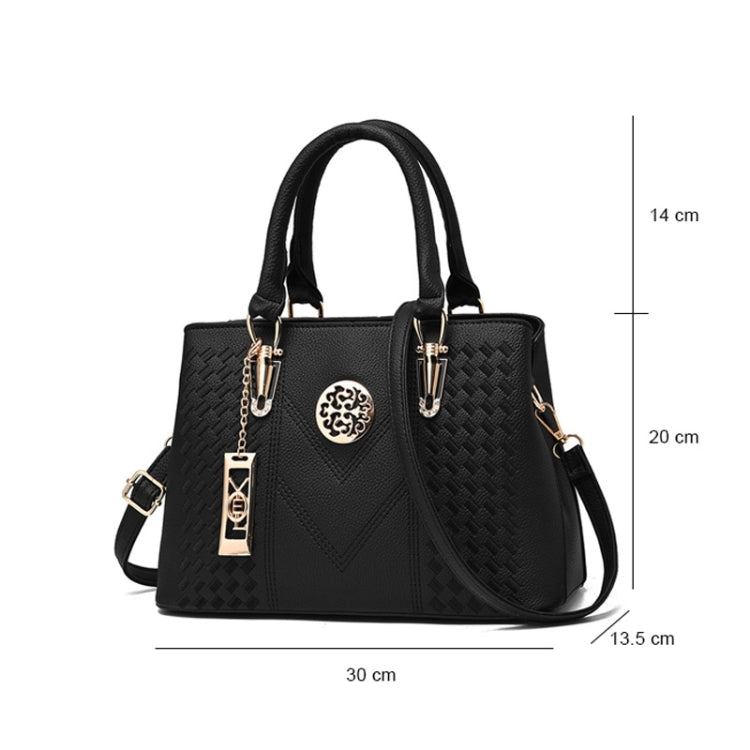 Embroidery Messenger Bags Women Leather Handbags  Bags for Women Hand Bag(Red)