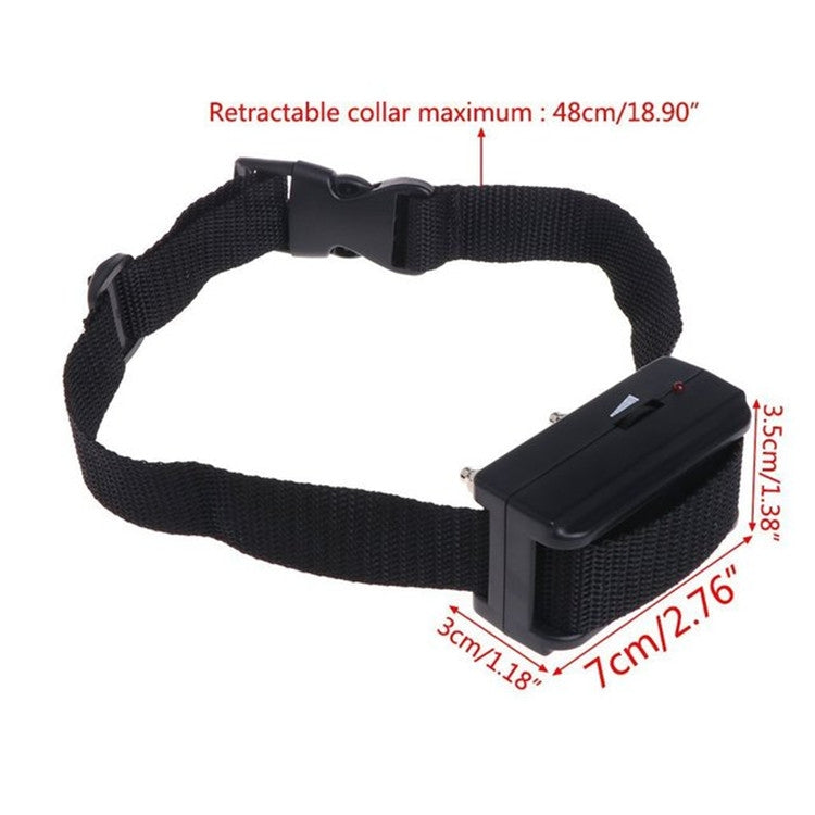 Pet Bark Stopper Automatic Dog Trainer Electric Shock Collar(Red)