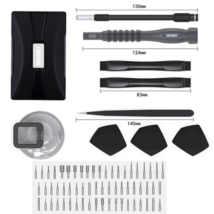 JM-8172 73 In 1 Combination Screwdriver Set Mobile Phone Computer Game Machine Model Removal Tool