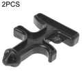 2 PCS Outdoor Emergency Strong Self-defense Personal Protection Security Tool Women Finger Stinger Drill(Black)