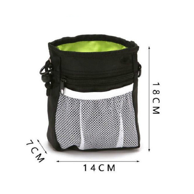 Pet Snack Bag Training Waist Bag Out Multifunctional Pet Training Bag(Red)