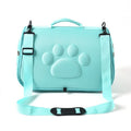 Cats and Dogs Go Out Portable Breathable Foldable EVA Pet Bag, Size:52×27×28cm(Green)