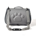 Cats and Dogs Go Out Portable Breathable Foldable EVA Pet Bag, Size:52×27×28cm(Gray)
