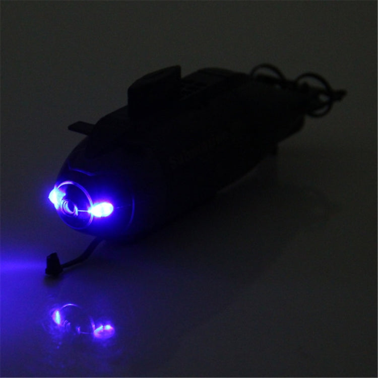 Rechargeable Mini 6-Channel Remote Submarine(Black)
