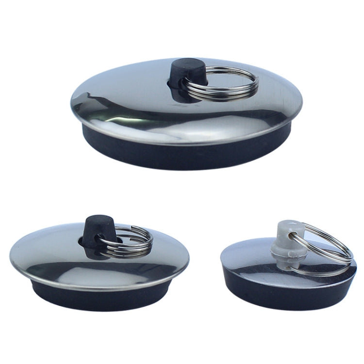 3 PCS Sink Rubber Plug Wash Basin Bathtub Plug Mop Pool Laundry Pool Blocking Plug, Specification:M