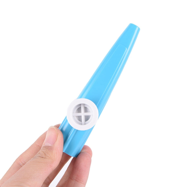 10PCS Plastic Kazoo Children Accompaniment Instrument, Random Color Delivery