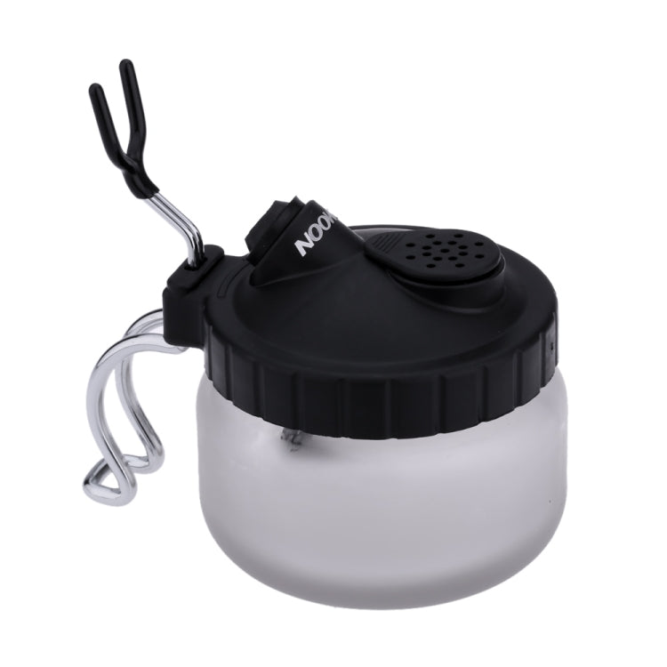 Multi-function Airbrush Cleaning Pot Model Air Pump Spray Paint Coloring Tool Waste Collection Bottle Pen Holder, Capacity:304ml