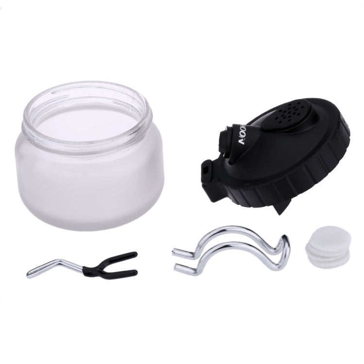 Multi-function Airbrush Cleaning Pot Model Air Pump Spray Paint Coloring Tool Waste Collection Bottle Pen Holder, Capacity:304ml