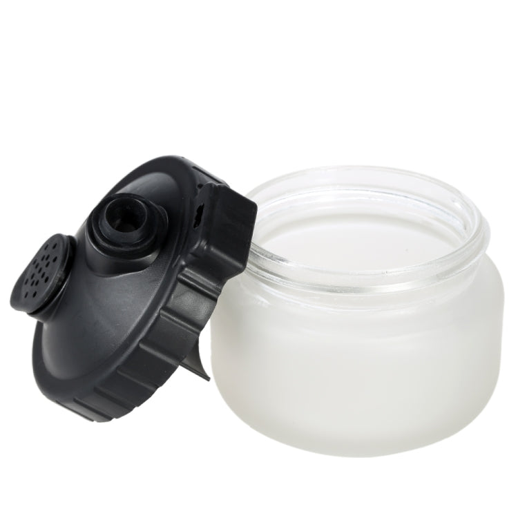 Multi-function Airbrush Cleaning Pot Model Air Pump Spray Paint Coloring Tool Waste Collection Bottle Pen Holder, Capacity:304ml