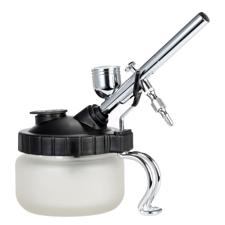 Multi-function Airbrush Cleaning Pot Model Air Pump Spray Paint Coloring Tool Waste Collection Bottle Pen Holder, Capacity:304ml
