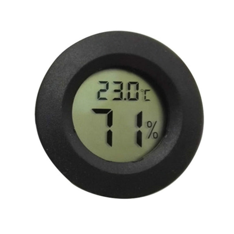 LCD Digital Aquarium Thermometer Marine Water Terrarium Accessories Temperature Measurement Tool(Black)