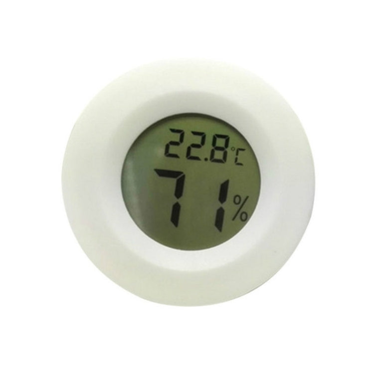 LCD Digital Aquarium Thermometer Marine Water Terrarium Accessories Temperature Measurement Tool(White)
