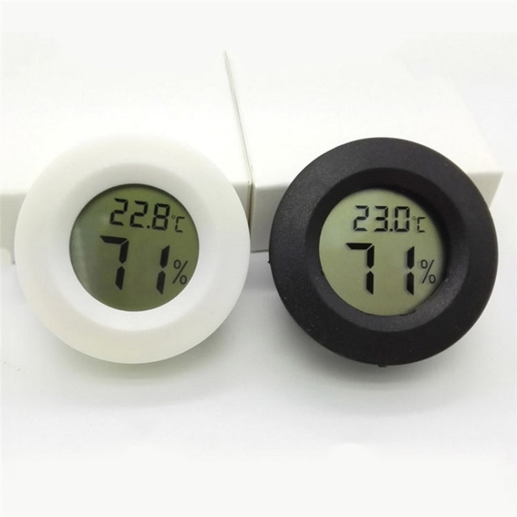 LCD Digital Aquarium Thermometer Marine Water Terrarium Accessories Temperature Measurement Tool(White)