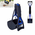 Long Handle Pet Toilet Picker Dog Foldable Toilet(Blue)