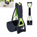 Long Handle Pet Toilet Picker Dog Foldable Toilet(Green)