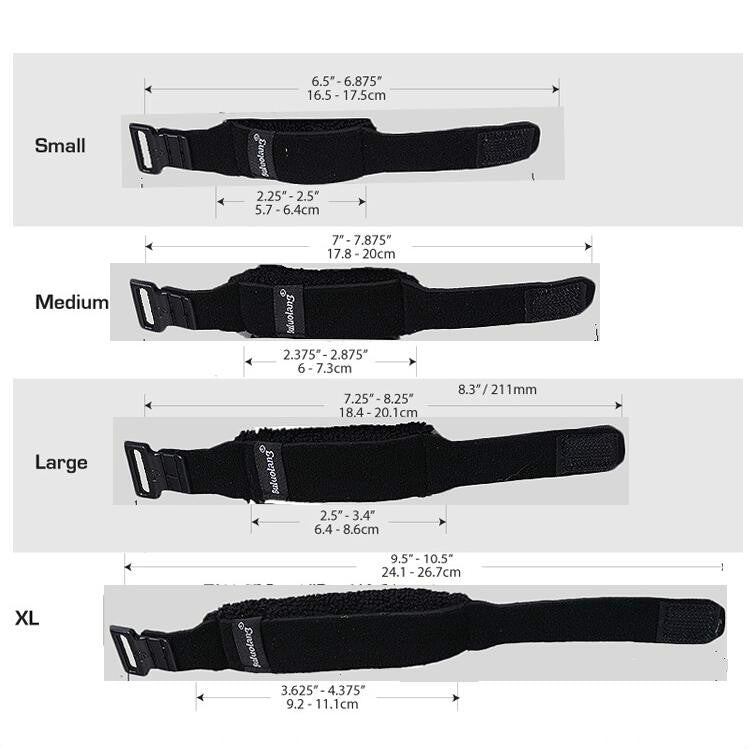 Muffler Band Stop Band Electric Guitar Electric Bass Acoustic Guitar Damper Musical Instrument Accessories, Size:Small(Black)