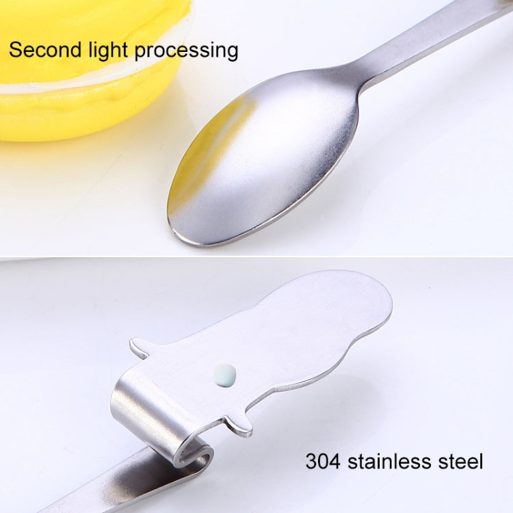 Creative Coffee Spoon Mermaid Shape Handle Spoons Flatware Drinking Tools, Color:Gold