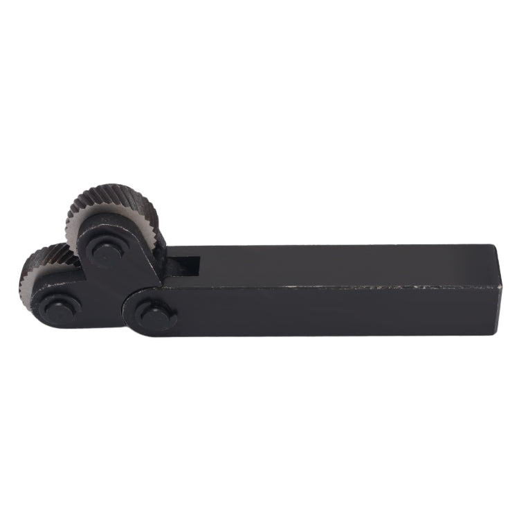 Hardened and Durable Steel Two-wheel Knurled Tool Kit, Style:1.0mm