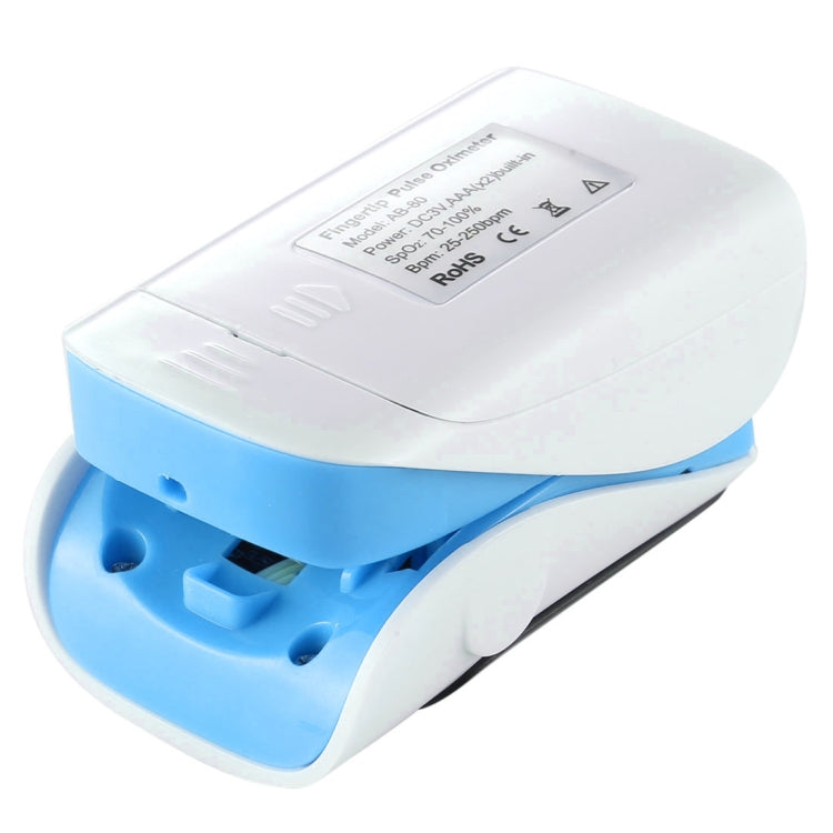 AB-80 Precision Finger Pulse Oximeter Blood Oxygen Monitor(Blue)