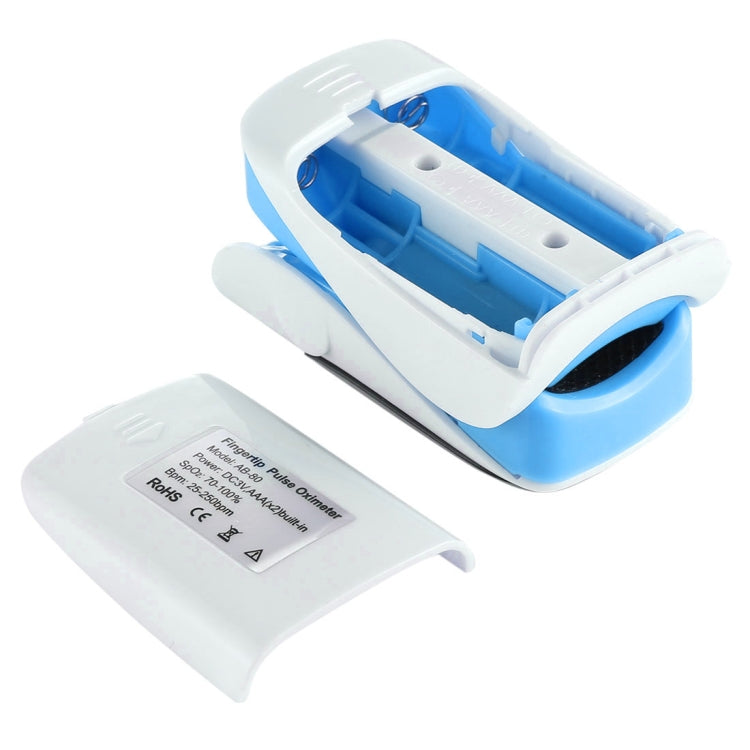 AB-80 Precision Finger Pulse Oximeter Blood Oxygen Monitor(Blue)