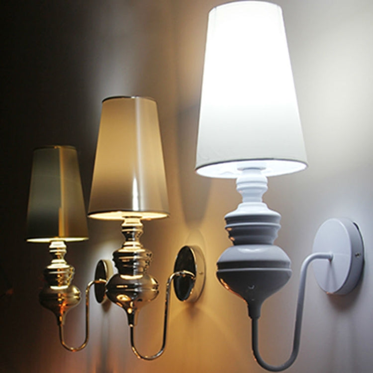 Simple Modern Study Living Room Bedroom Bedside Lamp Fashion Creative Corridor Aisle Foyer Wall Lamp, Size:S(Gold)