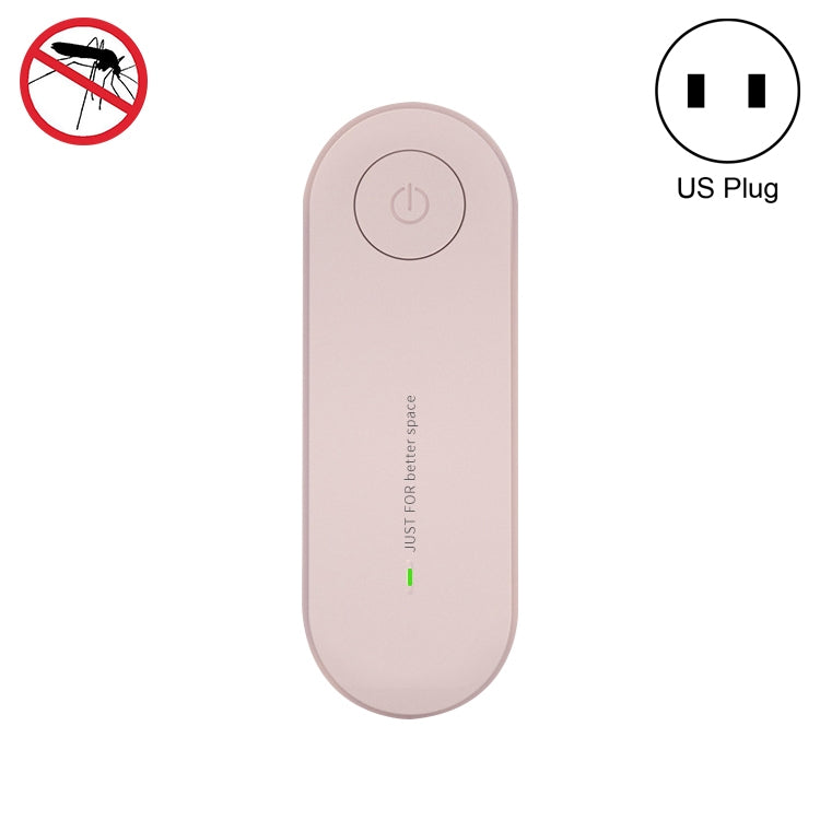 Ultrasonic Mosquito Repellent Electronic Mosquito Killer, Plug Type:US Plug(Pink)