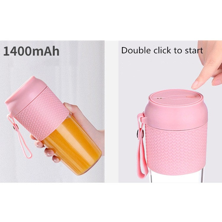 Portable Juicer Mini Electric Blender Portable Juicer(Navy Blue)