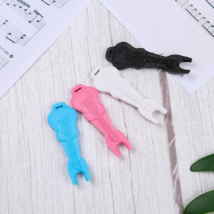 50 PCS Acoustic Guitar String Starter Pull Solid String Cone Guitar Change Tool(White)