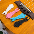 50 PCS Acoustic Guitar String Starter Pull Solid String Cone Guitar Change Tool(Blue)