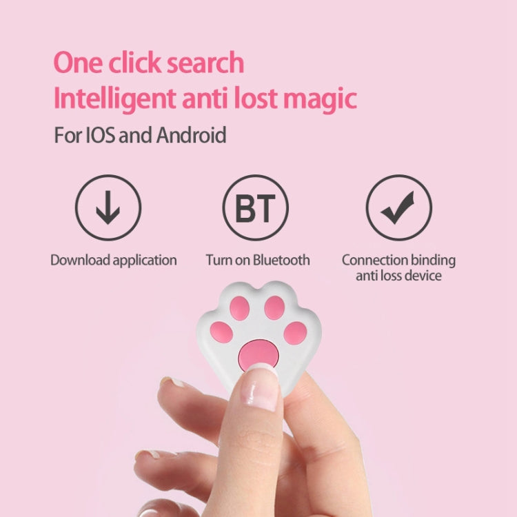 HYC09 Mini Pet Smart Wear GPS Pet Bluetooth Locator Tracker(Dark Gray)