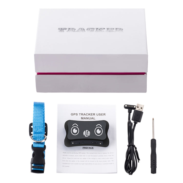 TK200 2G IP67 Waterproof GPS / GPRS / GSM Personal / Goods /  Pet / Bag Locator Pet Collar Real-time Tracking Device