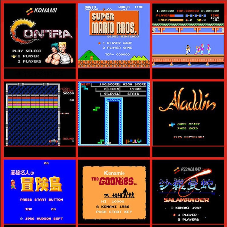 Retro Classic TV Mini HDMI HD Video Game Console, Built-in 600 Games