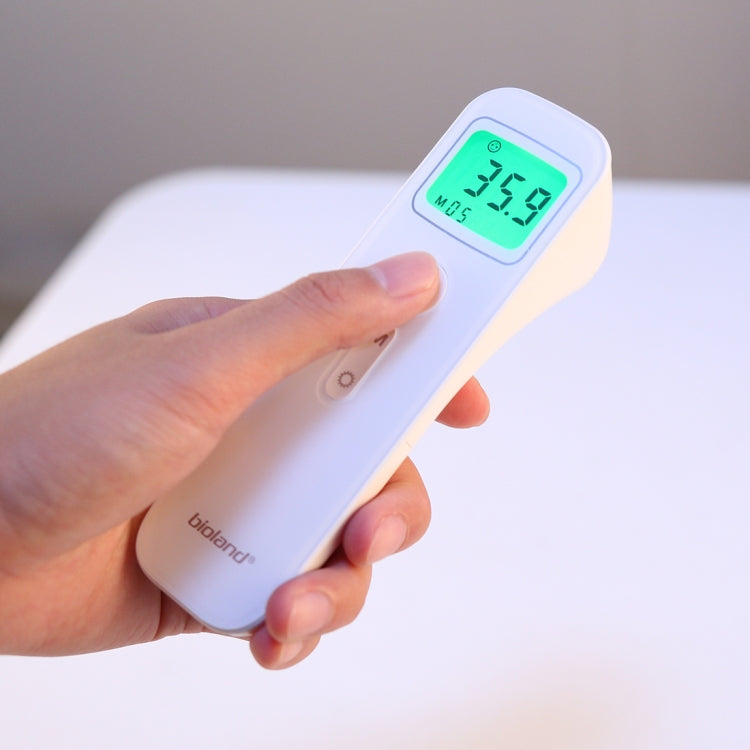 [HK Warehouse] E122 Thermometer Ear and Forehead Thermometer Digital Infrared Thermometer for Baby Kids Adults 1 Second Measurement(White)
